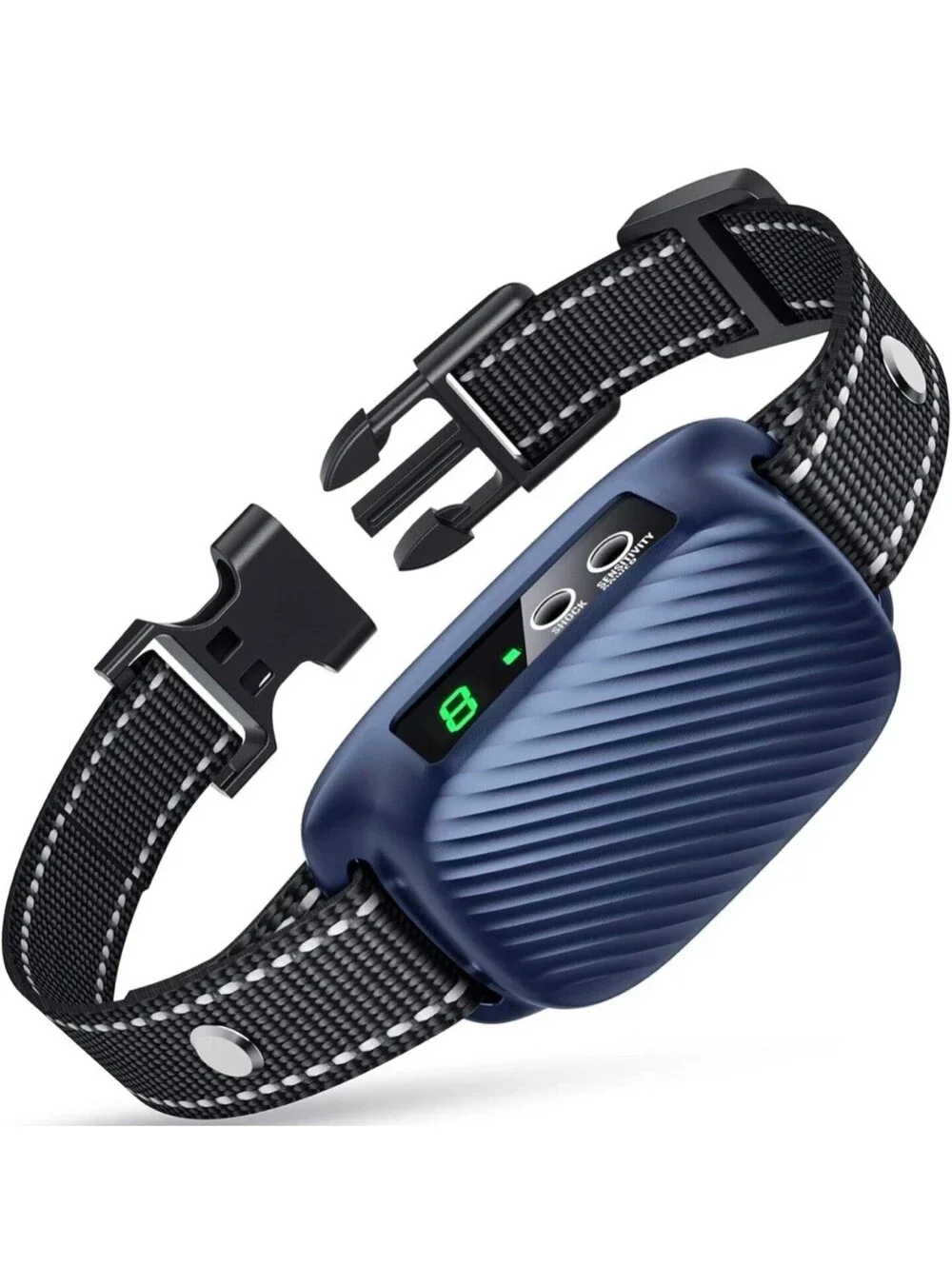 Dog Bark Collar with 8 Sensitivity Levels and 3 Modes